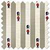Kings Breakfast, Stripe Toast - Roman Blind